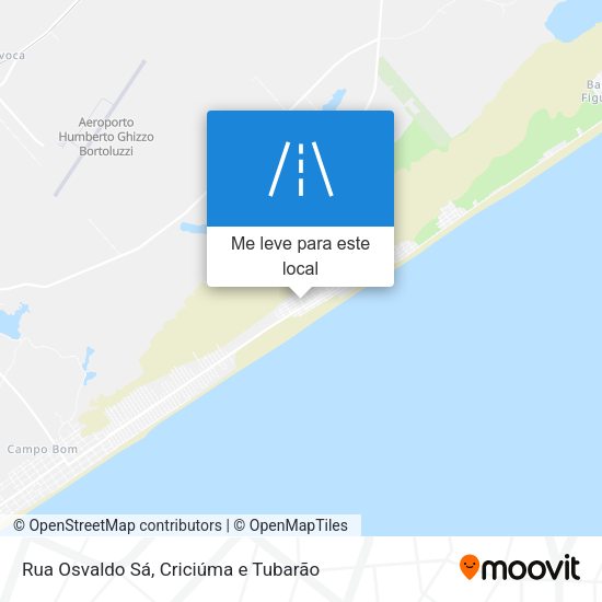 Rua Osvaldo Sá mapa