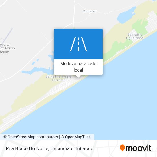 Rua Braço Do Norte mapa