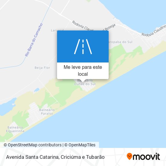 Avenida Santa Catarina mapa