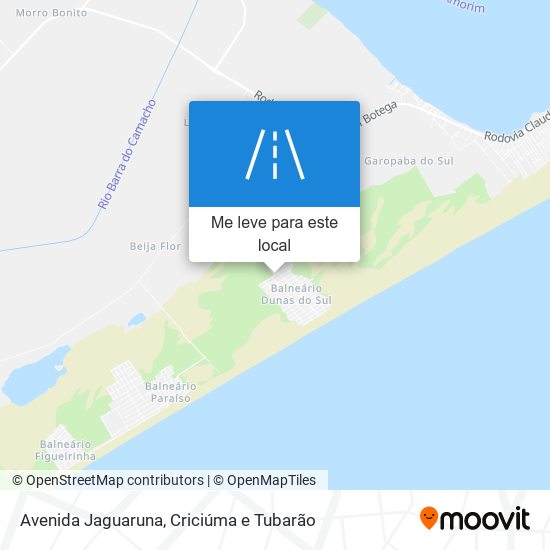 Avenida Jaguaruna mapa