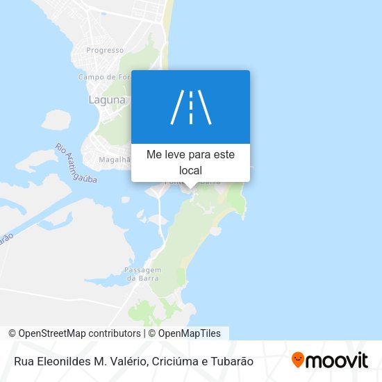 Rua Eleonildes M. Valério mapa