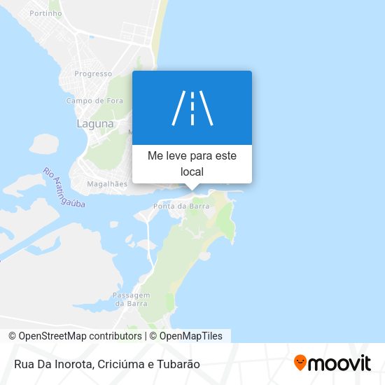 Rua Da Inorota mapa