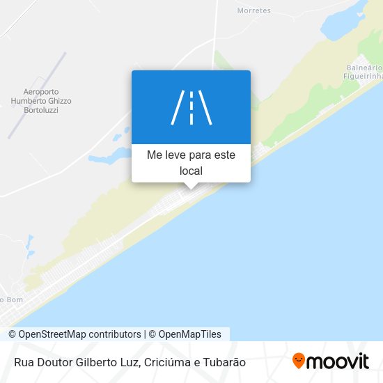 Rua Doutor Gilberto Luz mapa