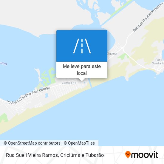 Rua Sueli Vieira Ramos mapa