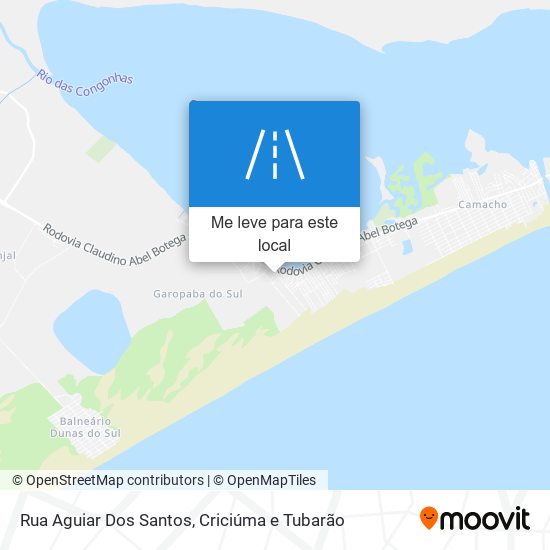 Rua Aguiar Dos Santos mapa