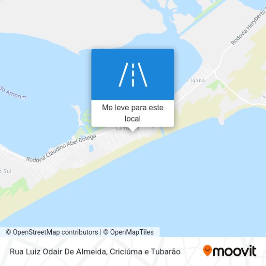Rua Luiz Odair De Almeida mapa