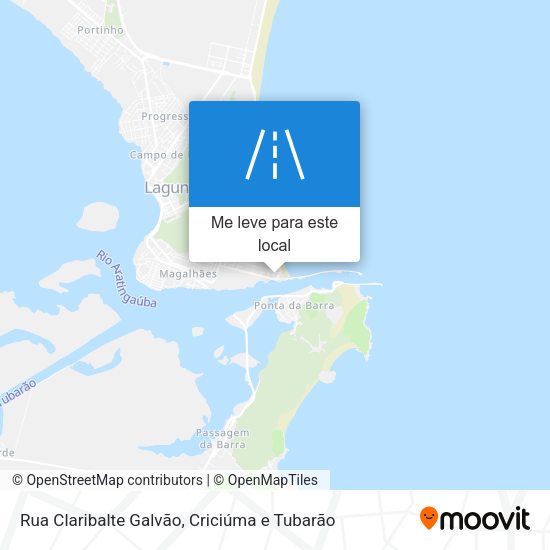 Rua Claribalte Galvão mapa