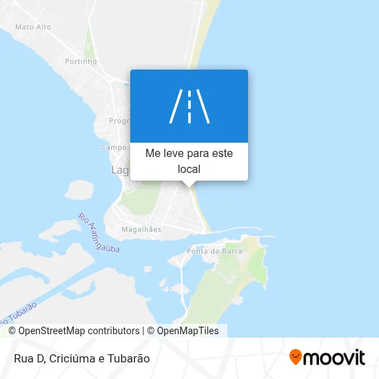 Rua D mapa