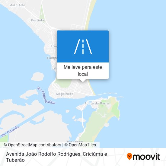 Avenida João Rodolfo Rodrigues mapa