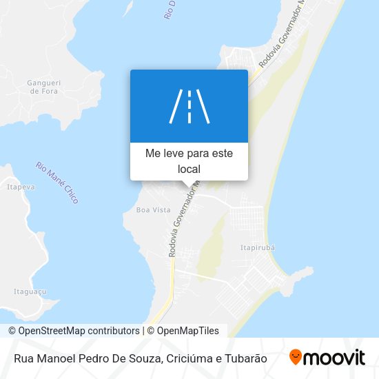 Rua Manoel Pedro De Souza mapa