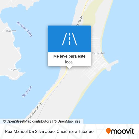 Rua Manoel Da Silva João mapa