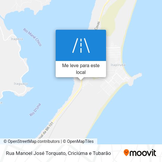 Rua Manoel José Torquato mapa