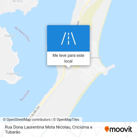 Rua Dona Laurentina Mota Nicolau mapa