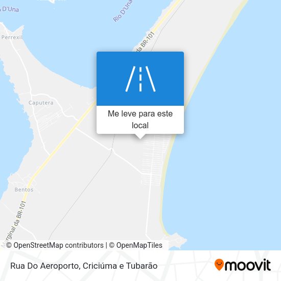 Rua Do Aeroporto mapa