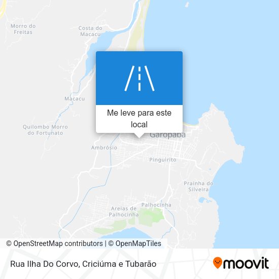 Rua Ilha Do Corvo mapa