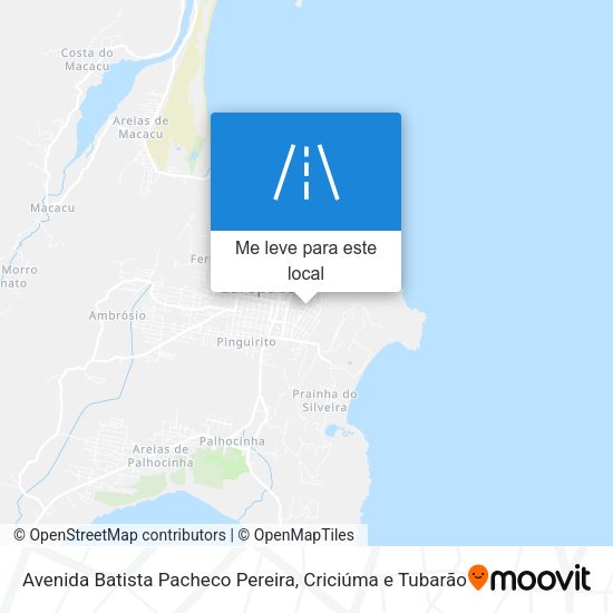 Avenida Batista Pacheco Pereira mapa