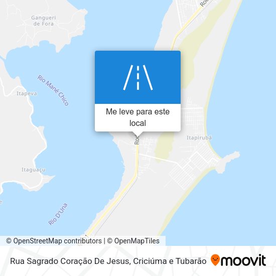 Rua Sagrado Coração De Jesus mapa