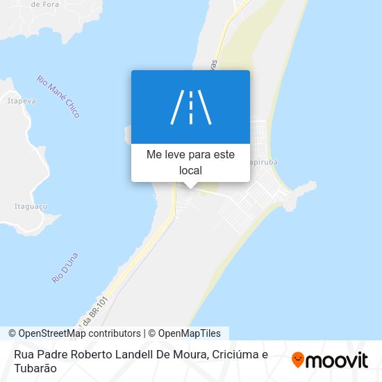 Rua Padre Roberto Landell De Moura mapa