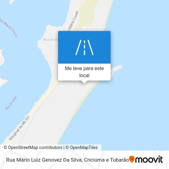 Rua Mário Luiz Genovez Da Silva mapa