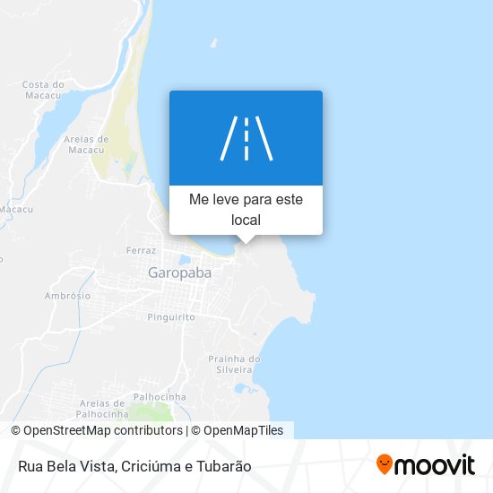 Rua Bela Vista mapa