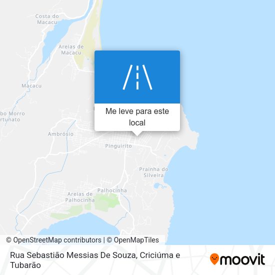 Rua Sebastião Messias De Souza mapa