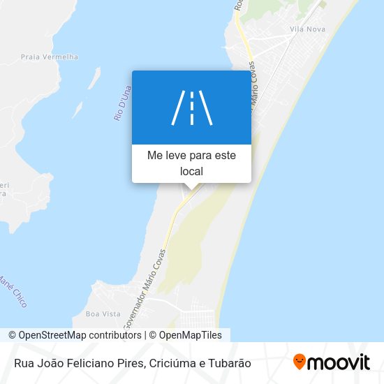 Rua João Feliciano Pires mapa