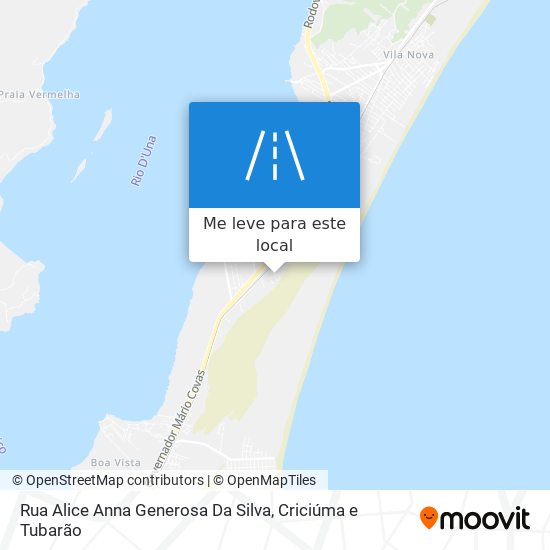 Rua Alice Anna Generosa Da Silva mapa