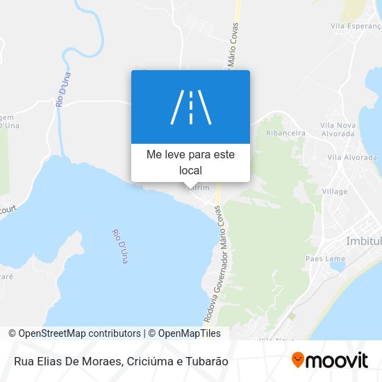 Rua Elias De Moraes mapa
