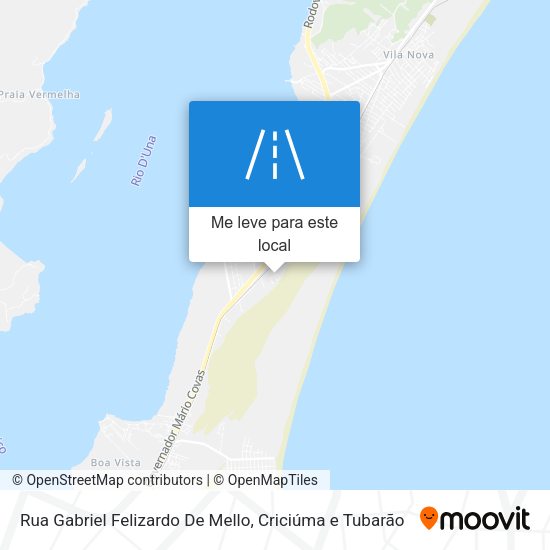 Rua Gabriel Felizardo De Mello mapa
