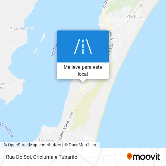Rua Do Sol mapa