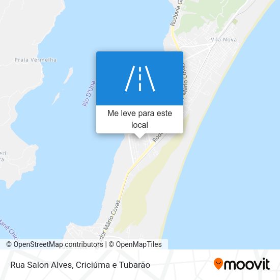 Rua Salon Alves mapa