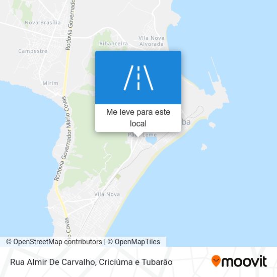 Rua Almir De Carvalho mapa