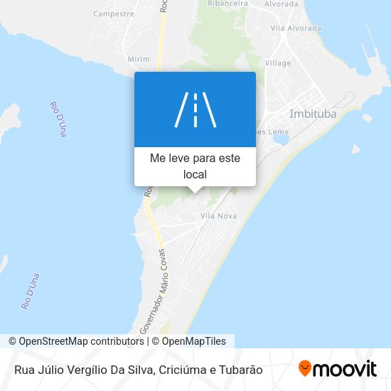 Rua Júlio Vergílio Da Silva mapa