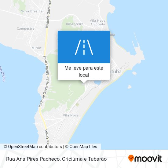 Rua Ana Pires Pacheco mapa