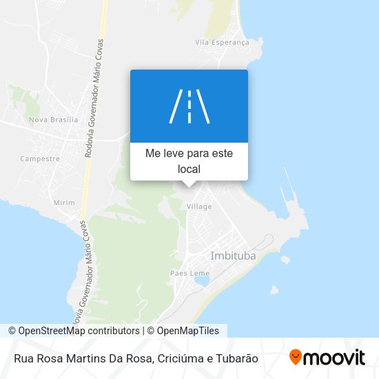 Rua Rosa Martins Da Rosa mapa