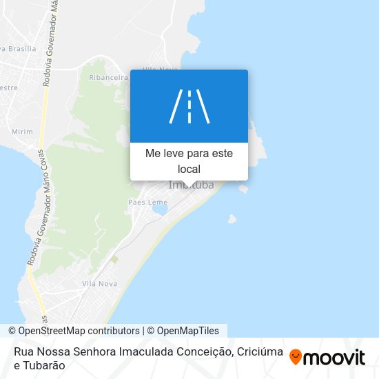 Rua Nossa Senhora Imaculada Conceição mapa