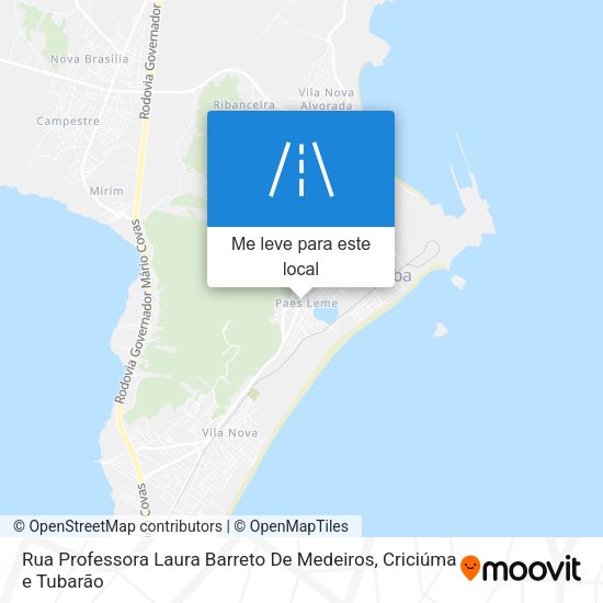 Rua Professora Laura Barreto De Medeiros mapa