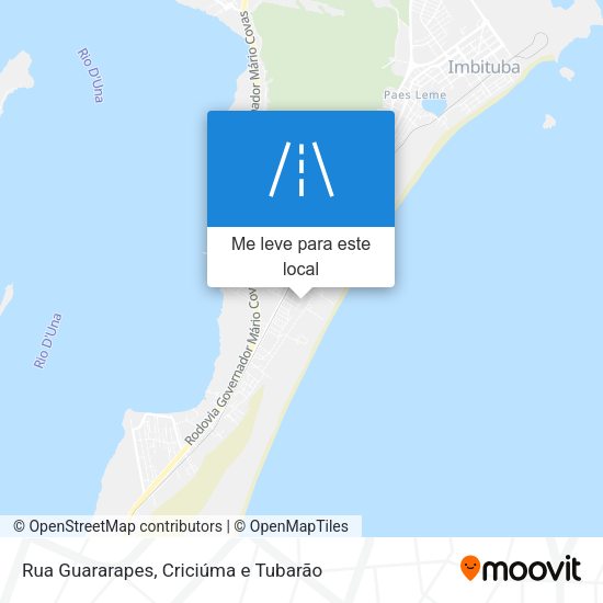 Rua Guararapes mapa