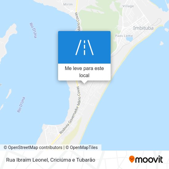 Rua Ibraim Leonel mapa