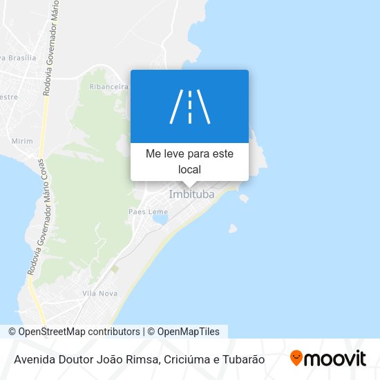 Avenida Doutor João Rimsa mapa