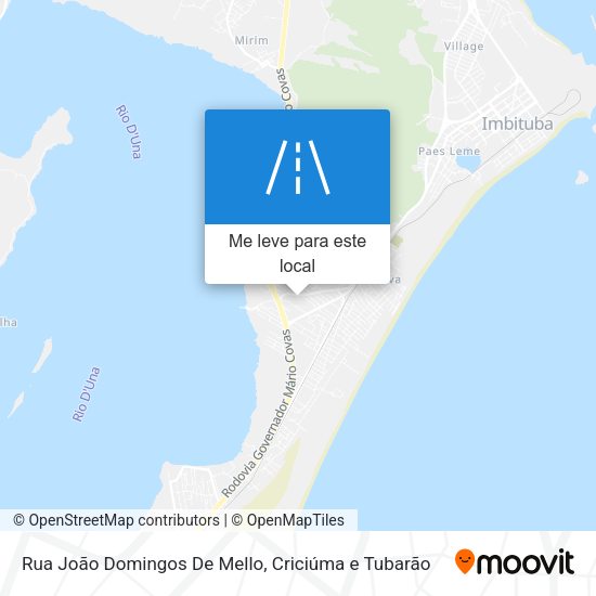 Rua João Domingos De Mello mapa