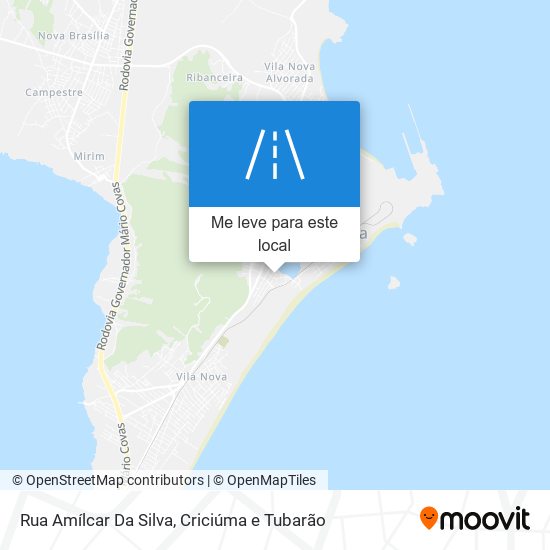 Rua Amílcar Da Silva mapa