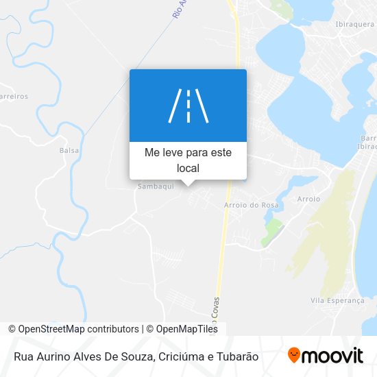 Rua Aurino Alves De Souza mapa