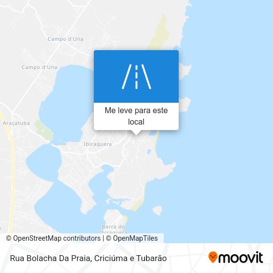 Rua Bolacha Da Praia mapa