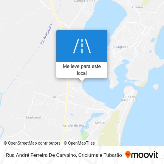 Rua André Ferreira De Carvalho mapa