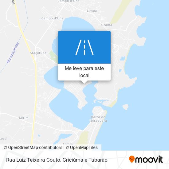 Rua Luiz Teixeira Couto mapa