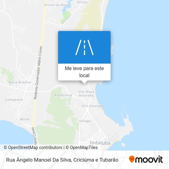 Rua Ângelo Manoel Da Silva mapa