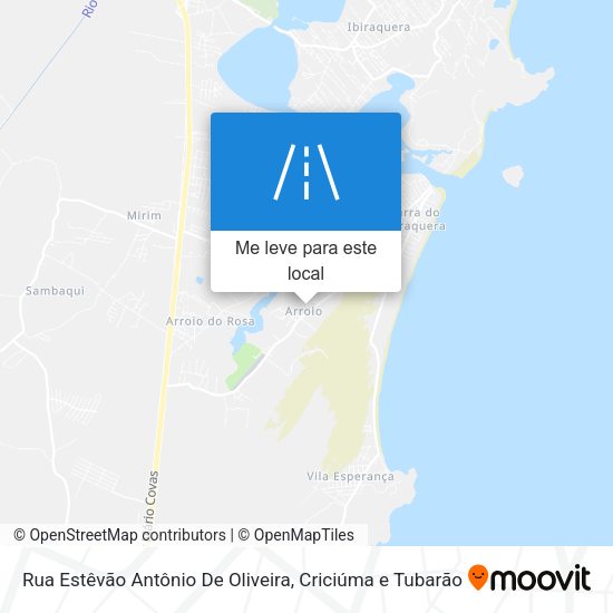 Rua Estêvão Antônio De Oliveira mapa