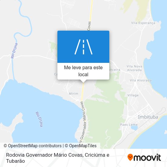 Rodovia Governador Mário Covas mapa