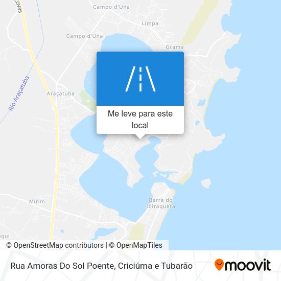 Rua Amoras Do Sol Poente mapa